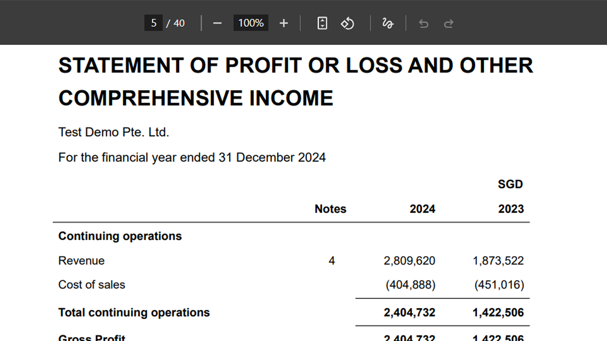 Export Options & Preview